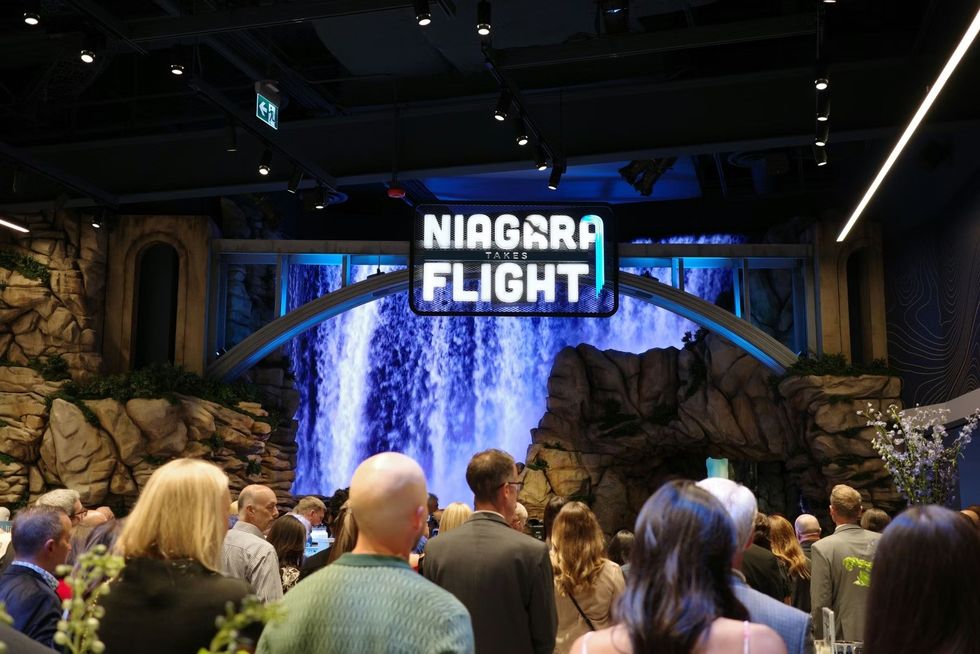Niagara takes flight entrance