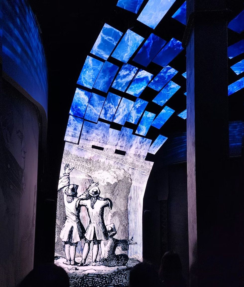 Niagara Takes Flight the waterfall room