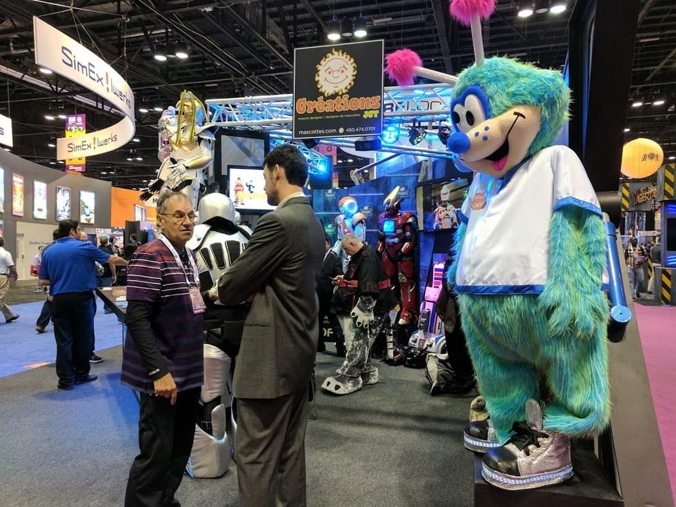 nick wight from safari thatch at iaapa 2016