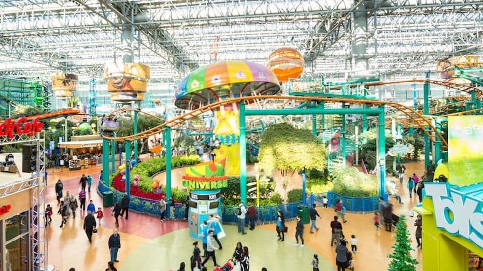 nickelodeon universe mall of america Planning an entertainment centre