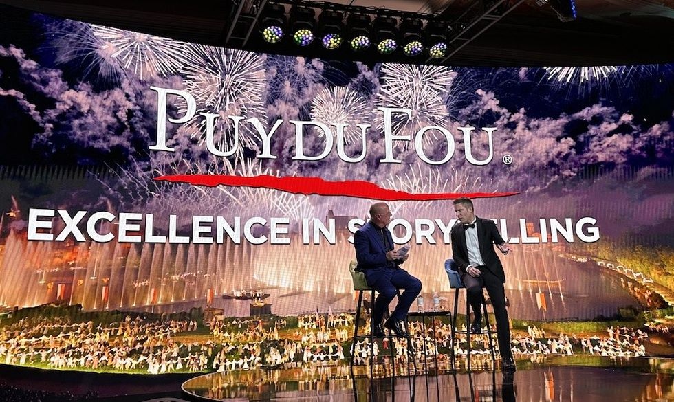 Nicolas De Villiers Puy du Fou at IAAPA North America Summit 2024