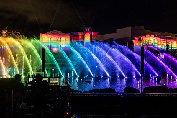 nighttime spectacular at Universal