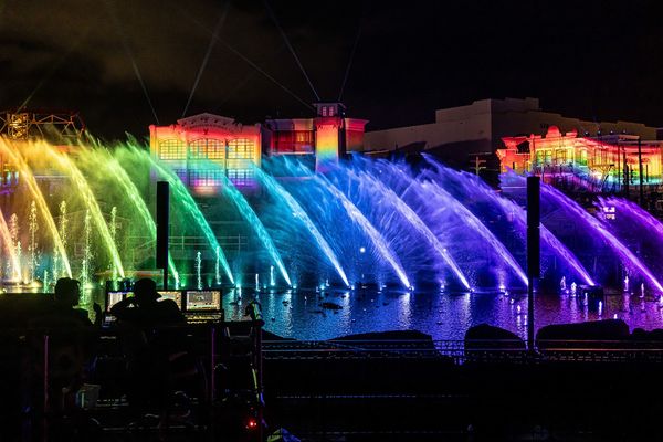 nighttime spectacular at Universal