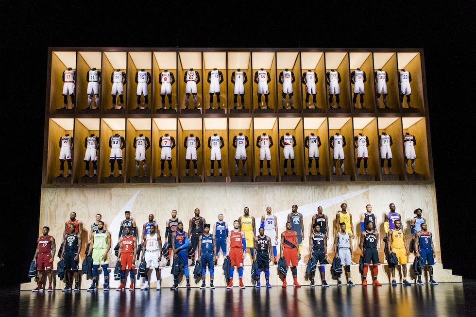 Nike NBA uniform launch