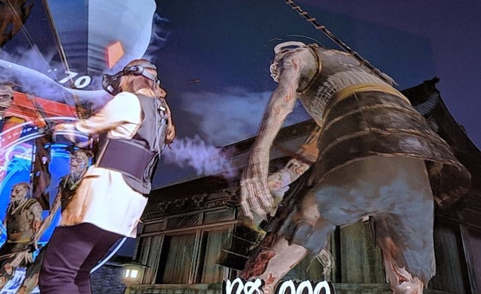 ninja vr experience iaapa trade show 2018.