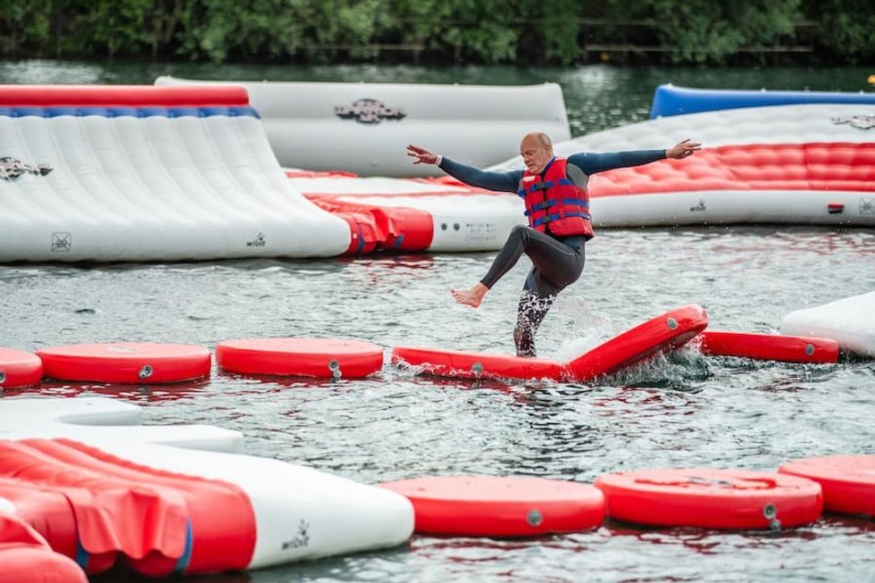 Ninja Warrior UK Aqua Park ITV attractions