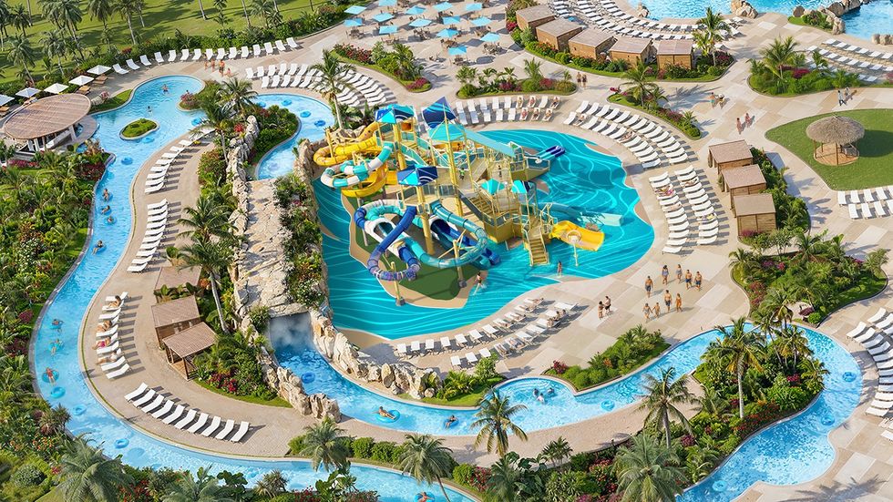 norwegian cruise line great stirrup cay water park expansion