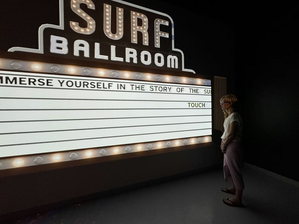 Not Fade Away at the Surf Ballroom Experience Center interactive