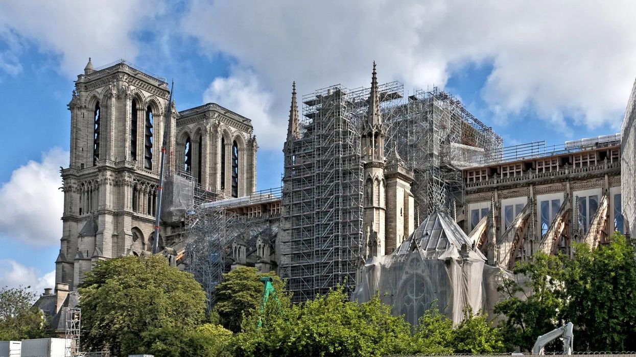 notre dame paris restoration