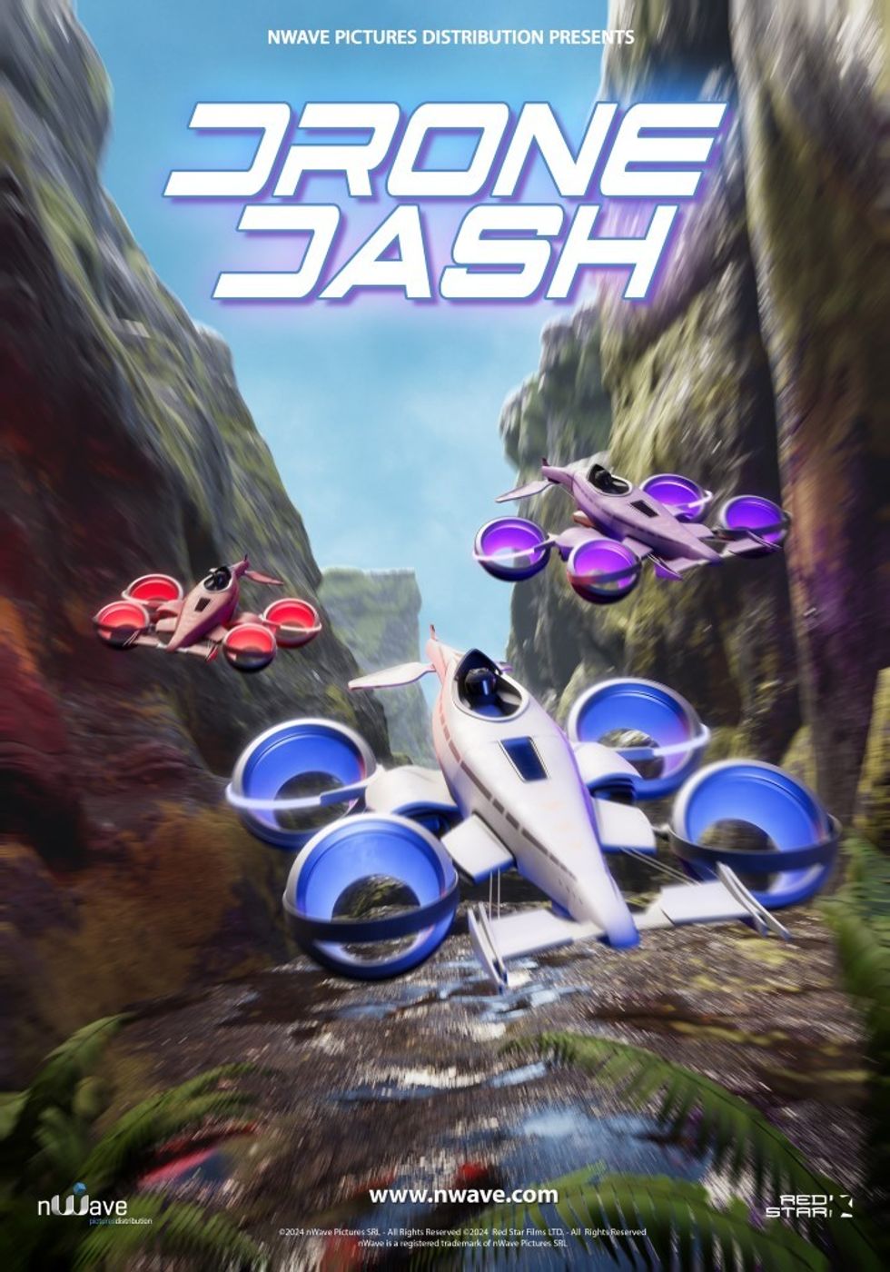 nWave Drone Dash teaser poster