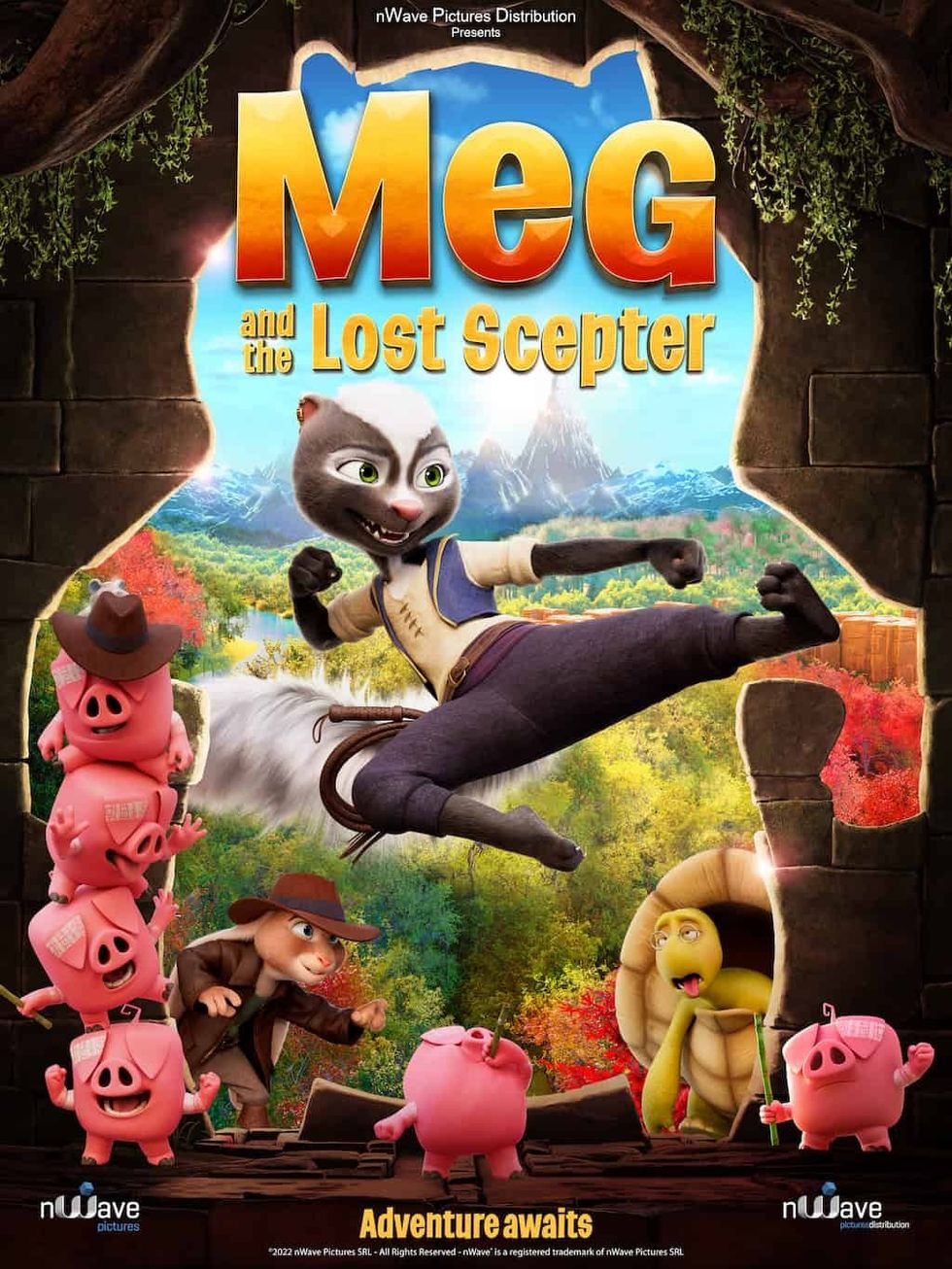 nWave_Meg And The Lost Scepter_Poster_IAAPA