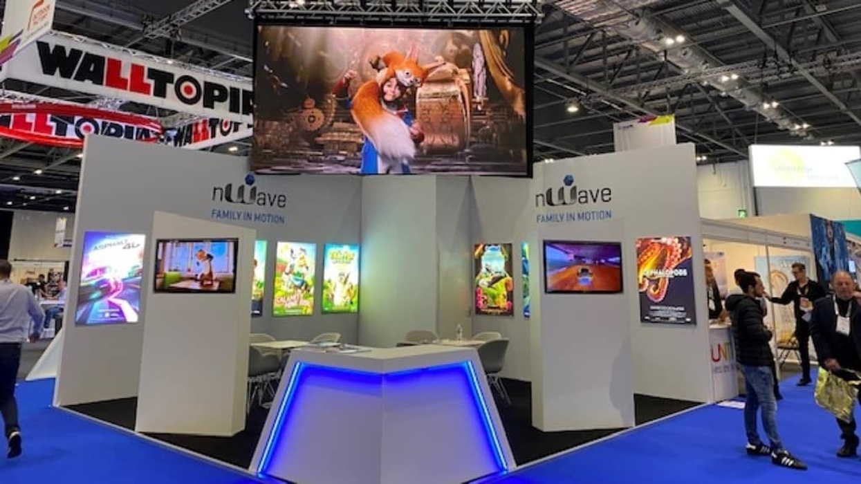 nWave Pictures IAAPA Expo Europe 2022 booth