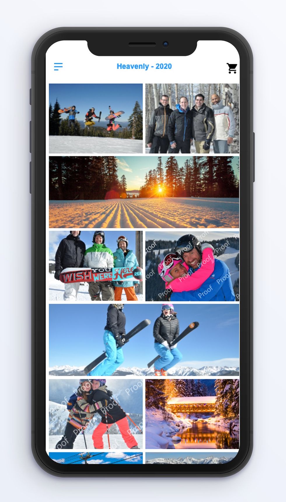 NXT Capture phone view