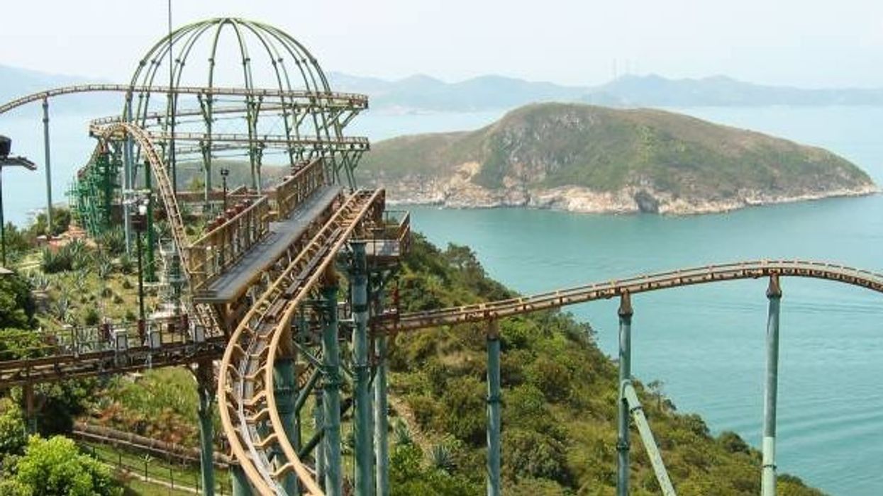 ocean park mine train
