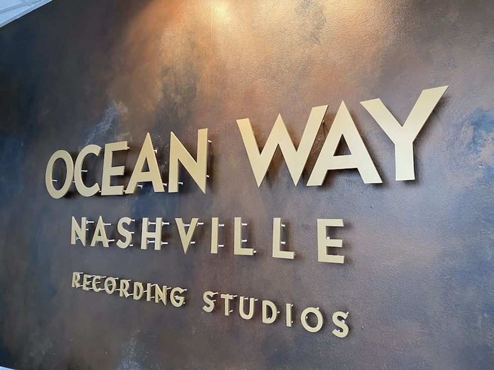 Ocean Way Nashville Recording Studio on 'Music Row' in Nashville