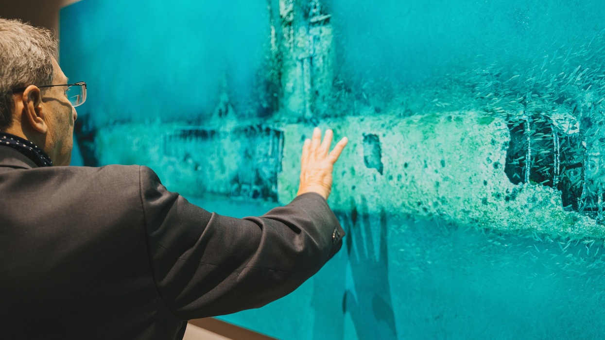 Oceans photography exhibit at Villa Bardini