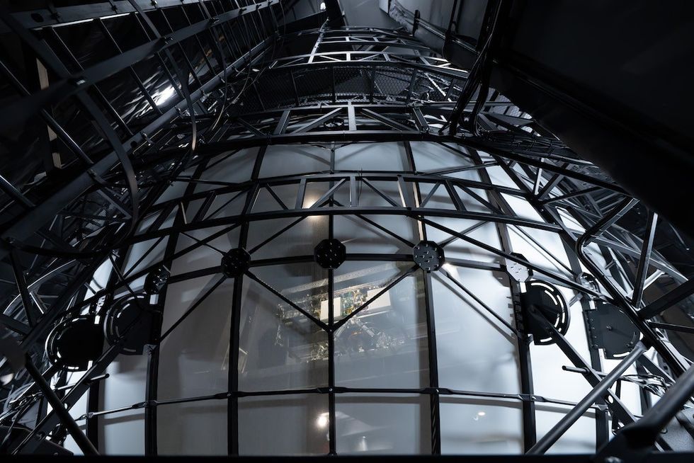 Odyssey Malta behind dome