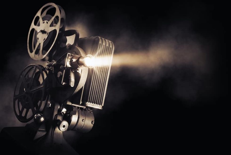 old fashioned film camera