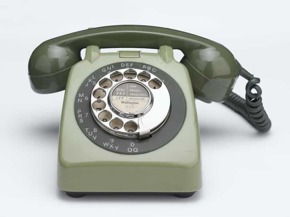 Old fashioned telephone