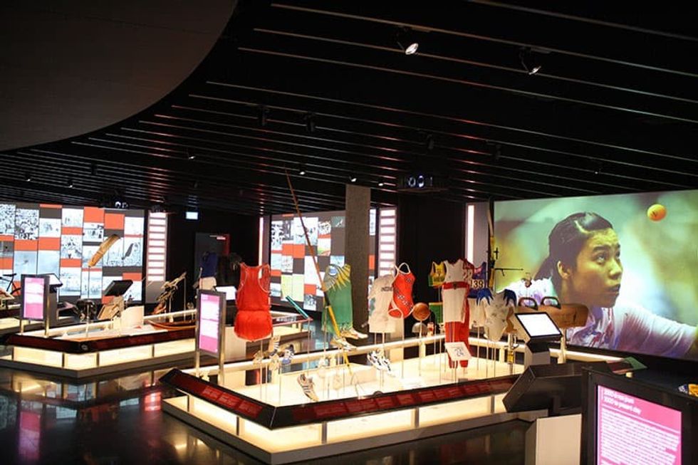 Olympic Museum exhibit-av by electrosonic blooloop