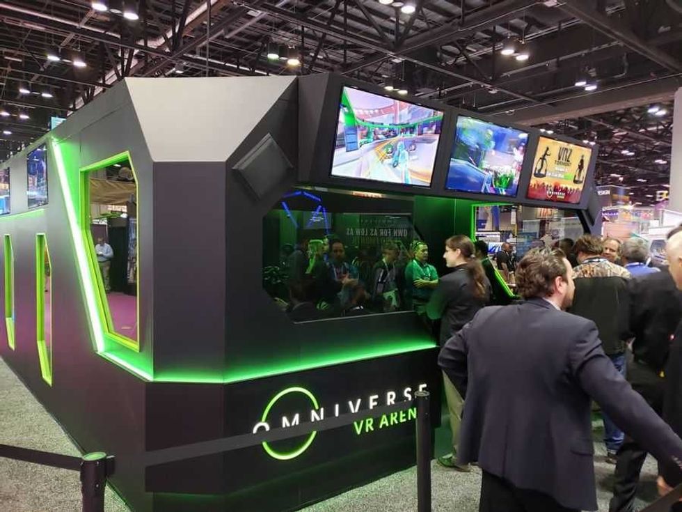 Omniverse VR experiences