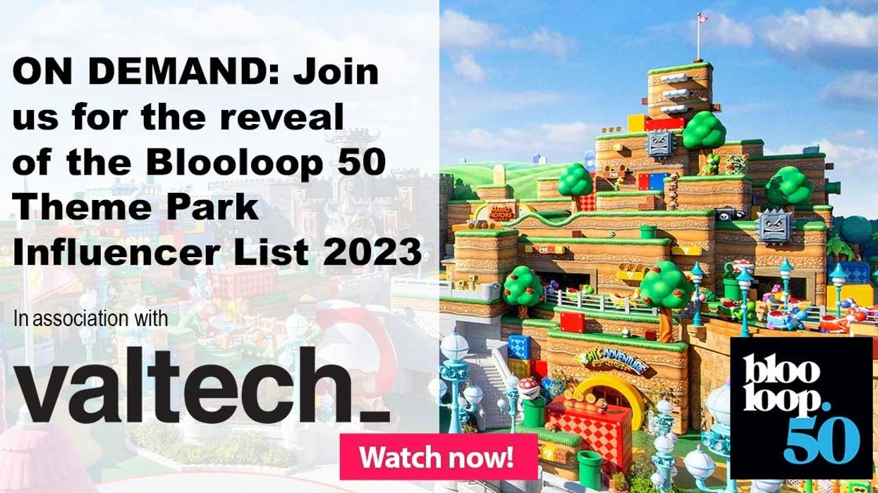 On Demand: Blooloop 50 Theme Park Influencer 2023. In Association with Valtech. Register Now.