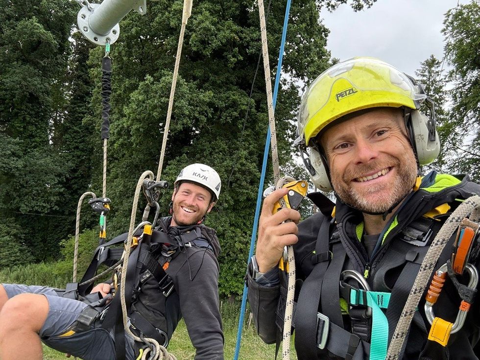 On site Big Swing testing