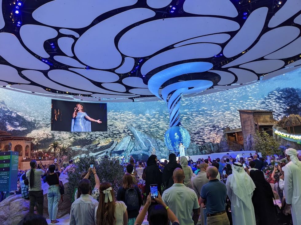 one ocean live performance seaworld abu dhabi