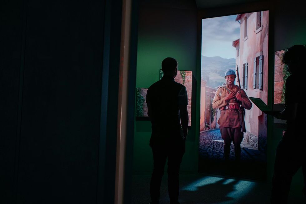 one of the encounters at the National WWI Museum and Memorial: Encounters Exhibition