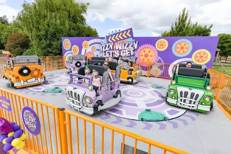 One of the four outdoor rides at Sooty Land Crealy