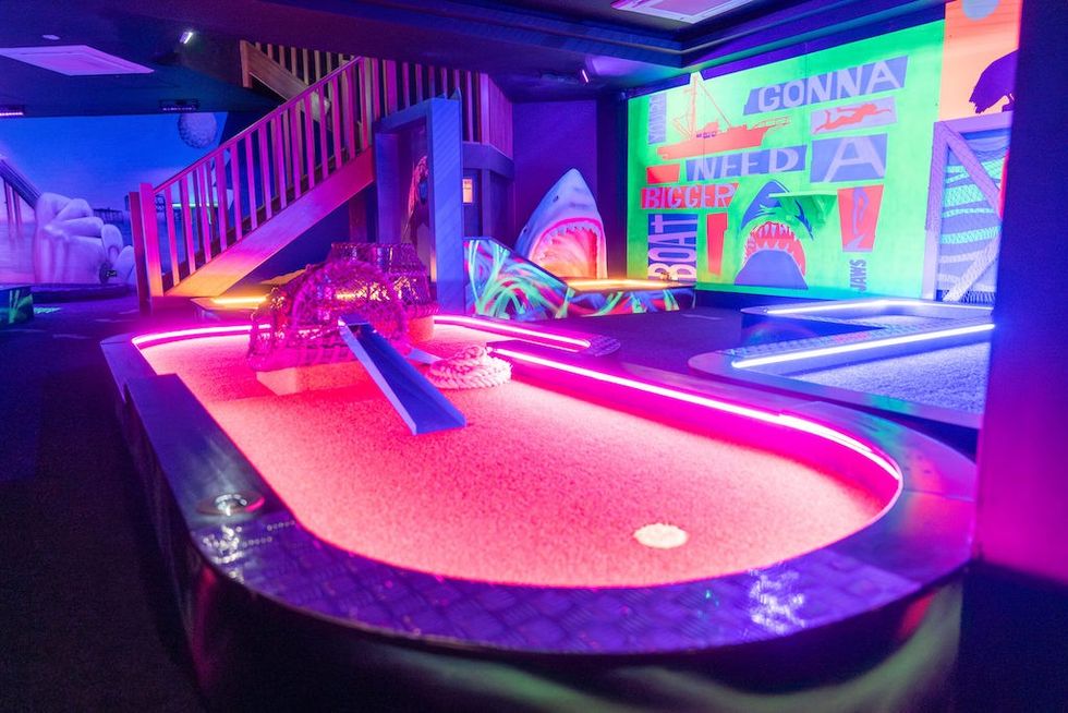 One-Under- Brighton mini-golf Greenspan