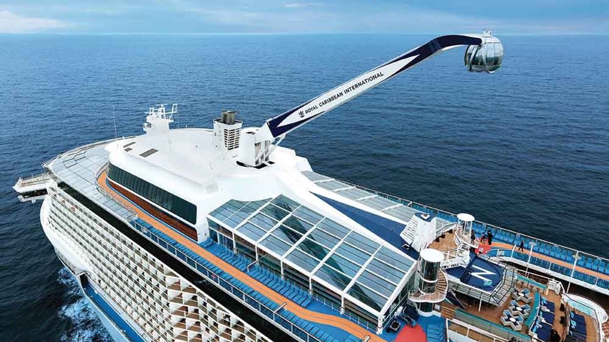 OpenAire award winning designer of retractable roof for Royal Caribbean cruise liners