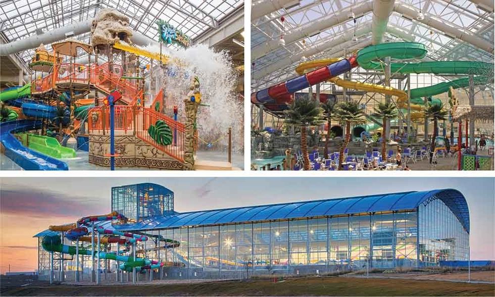 OpenAire award winning designer of retractable roof for waterparks