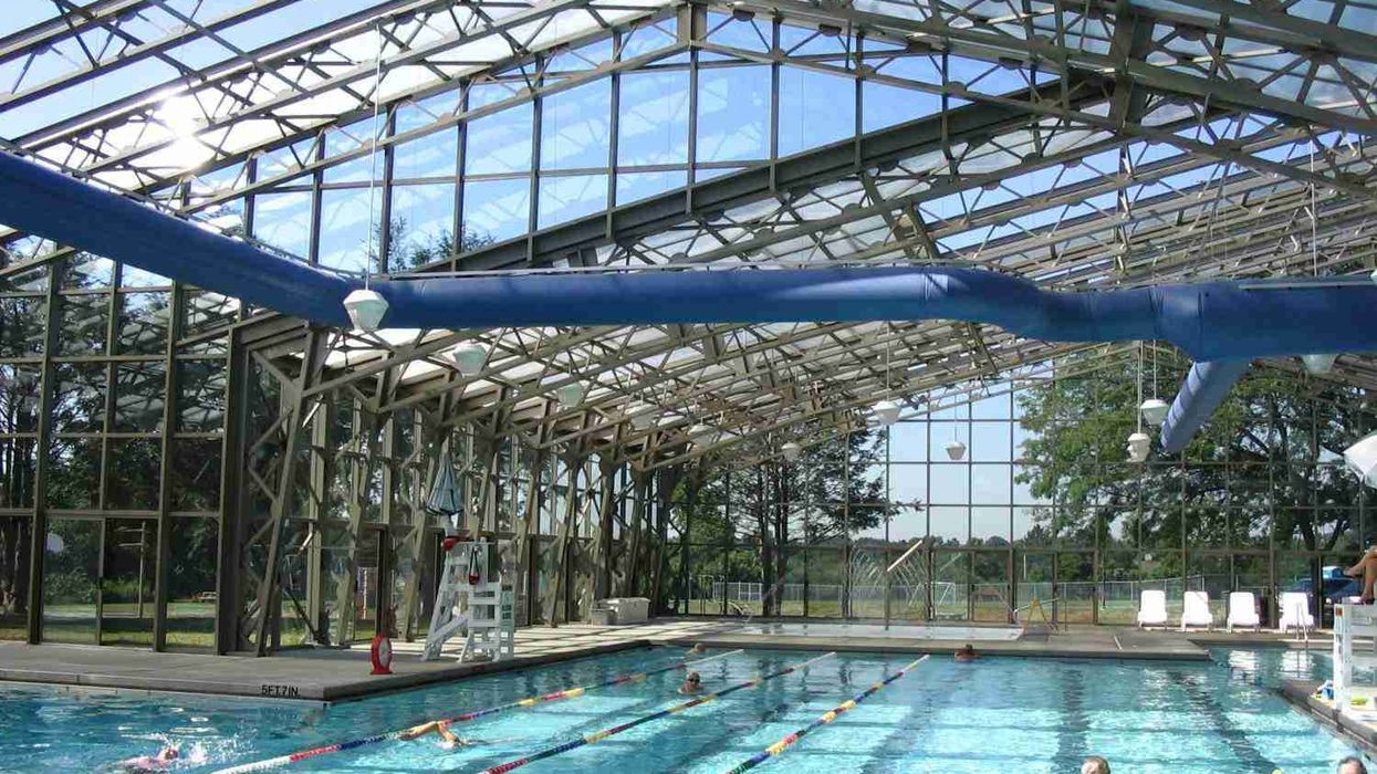 openaire reatractable roof at woodruff family YMCA