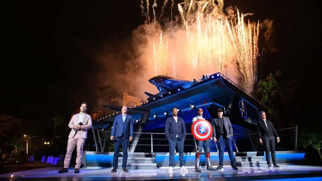 Opening ceremony of Avengers Campus Disneyland