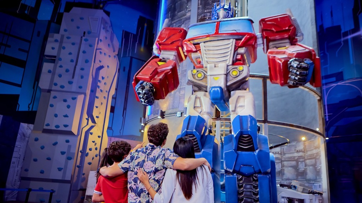 Optimus Prime at Hasbro City