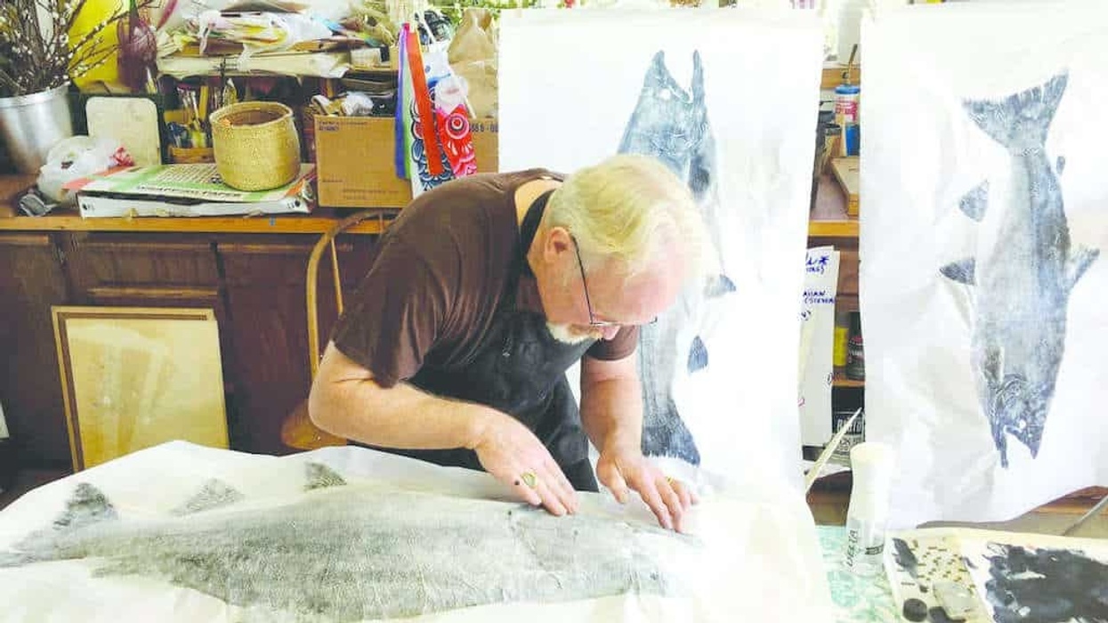 Oregon-based artist Duncan Berry community shop