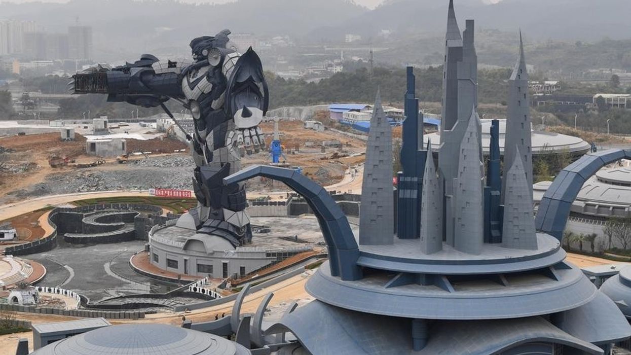 Oriental Science Fiction Valley Science fiction virtual reality theme park opens in China