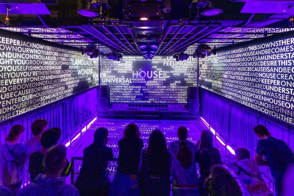 Our House dance floor experience experiential technology