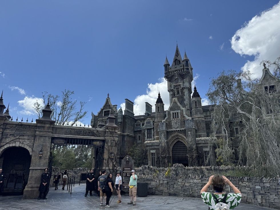 Outside Frankenstein Manor Dark Universe Universal Epic Universe