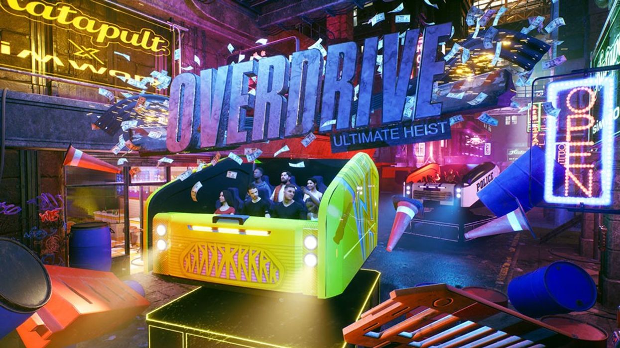 OVERDRIVE: Ultimate Heist Dark Ride entered into blooloop Innovation Awards 2022