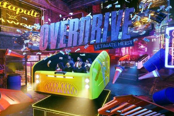 OVERDRIVE: Ultimate Heist Dark Ride entered into blooloop Innovation Awards 2022