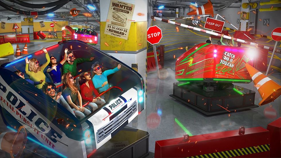 OVERDRIVE: Ultimate Heist Dark Ride entered into blooloop Innovation Awards 2022