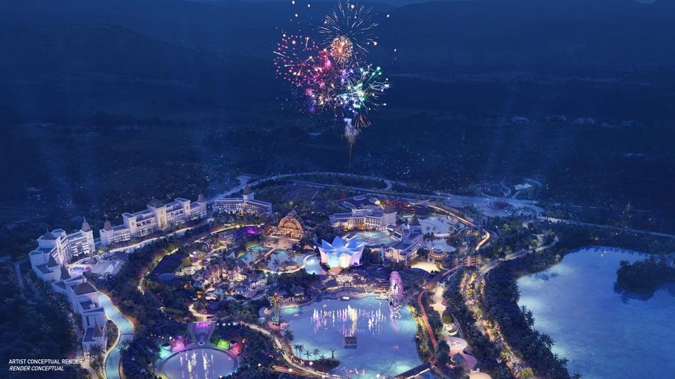 P&P Projects Concept image of VidantaWorld's BON Luxury Theme Park