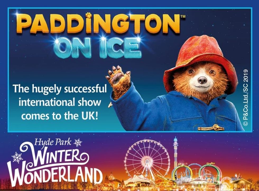 paddington on ice winter wonderland