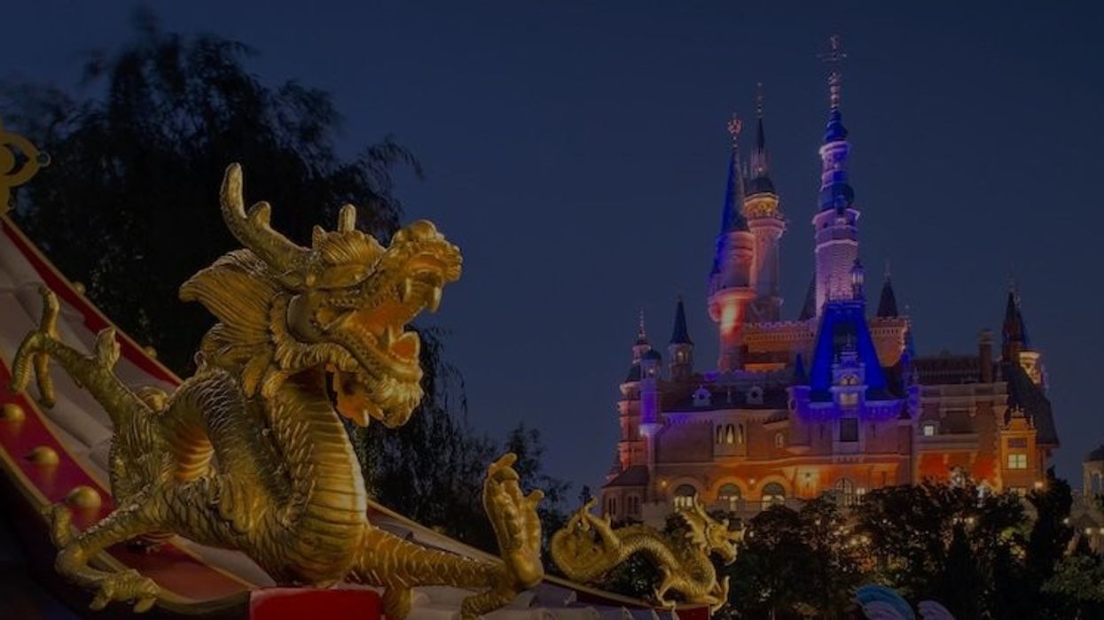 Pagoda at Shanghai Disney - China attractions coronavirus