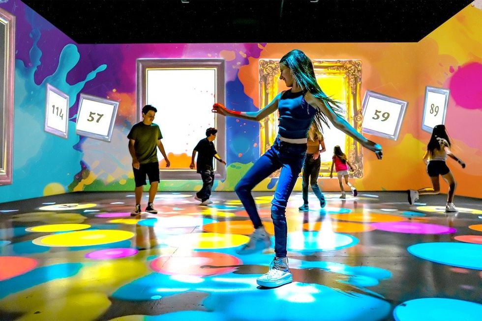 Paint Pong Electric Playhouse