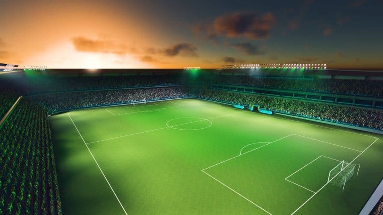 Painting with Light Mrsool Park Riyadh stadium visual