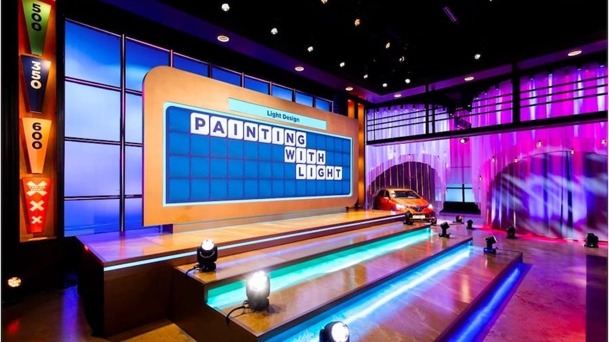 Painting with Light Wheel of Fortune