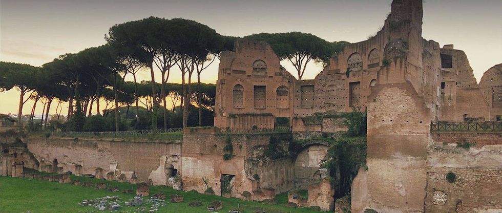 palatino Rome Colosseum